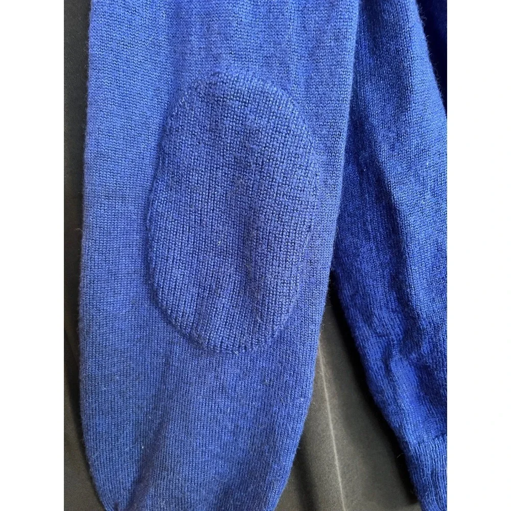 Men s Blue Banana Republic‎ Long Sleeve Full Zip Wool Cardigan Size L